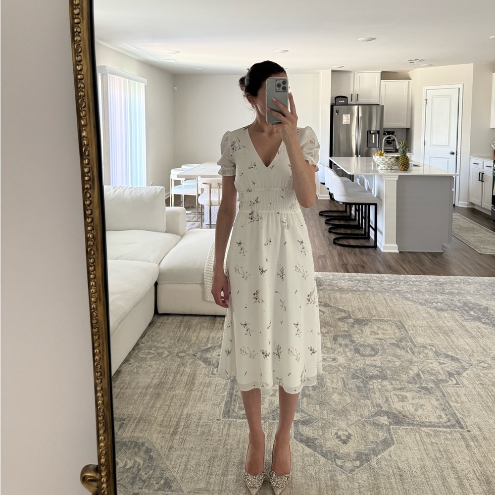 Gianni Bini Midi Floral Dress